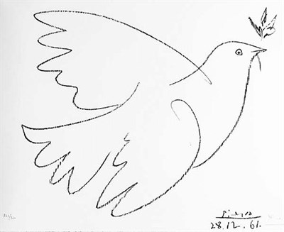 Lot 185 - After Pablo Picasso DOVE OF PEACE (C. 179)...