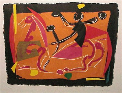 Lot 131 - Marino Marini CHEVAUX ET CAVELIERS III (G. L...