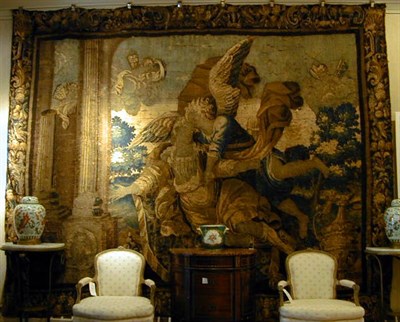 Lot 598 - Aubusson Tapestry France, 17th century...