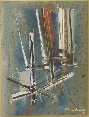 Lot 54 - Jimmy Ernst American, 1920-1984 MINERAL # 16...
