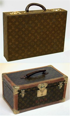 Lot 1208 - Louis Vuitton Vanity Attache Cases Each...