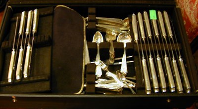 Lot 368 - Sterling Silver Partial Flatware Service...