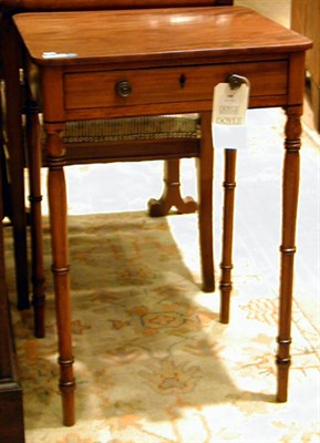 Lot 500 - Regency Mahogany Side Table Early 19th century...