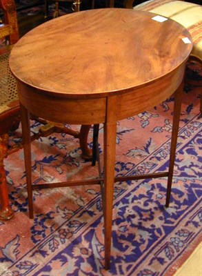 Lot 507 - George III Style Mahogany Side Table