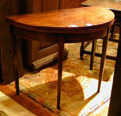 Lot 266 - George III Inlaid Mahogany Game Table
