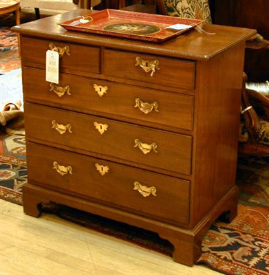 Lot 485 - George III Mahogany Chest of Drawers The...