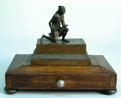 Lot 685 - William IV Patinated-Bronze Mounted Rosewood...