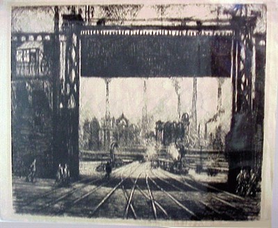Lot 169 - Joseph Pennell THE GREAT GATE, CHARLEROI...