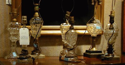 Lot 207 - Miscellaneous Group of Eight Pressed Glasss...