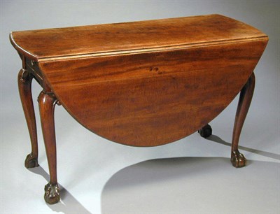 Lot 316 - George II Mahogany Drop-Leaf Table Mid 18th...