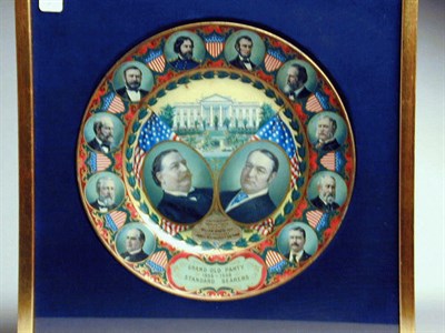 Lot 355 - William H. Taft Inaugural Commemorative Plate...