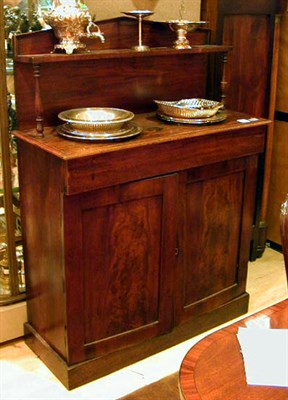 Lot 389 - Regency Style Mahogany Side Cabinet