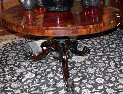 Lot 449 - William IV Rosewood Center Table