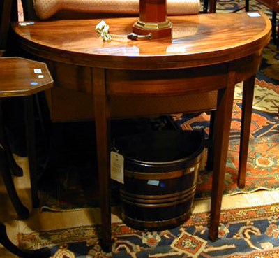 Lot 404 - George III Inlaid Mahogany Games Table Late...