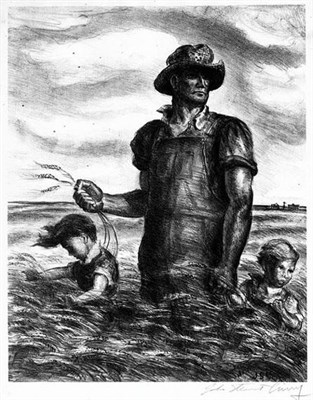 Lot 68 - John Steuart Curry OUR GOOD EARTH (C. 36)...