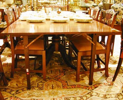 Lot 264 - Georgian Style Mahogany Drop-Leaf Table