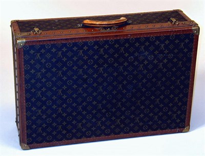 Lot 1212 - Louis Vuitton Suitcase 1970s Monogram canvas,...