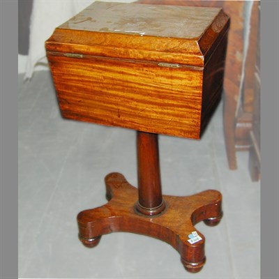 Lot 462 - Victorian Mahogany Tea Poy Mid 19th century...