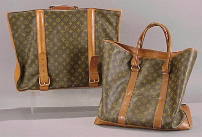 Lot 1215 - Louis Vuitton Garment Bag Monogram canvas,...