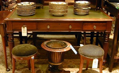 Lot 492 - William IV Mahogany Partner's Writing Table...