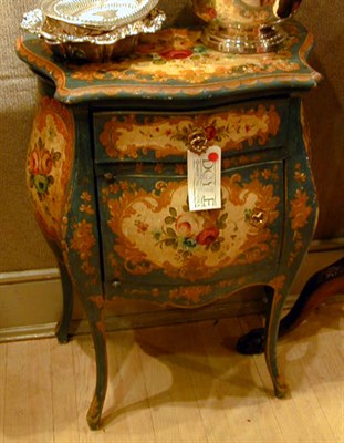 Lot 383 - Pair of Italian Rococo Style Painted...