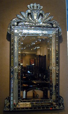 Lot 528 - Pair of Venetian Glass Mirrors