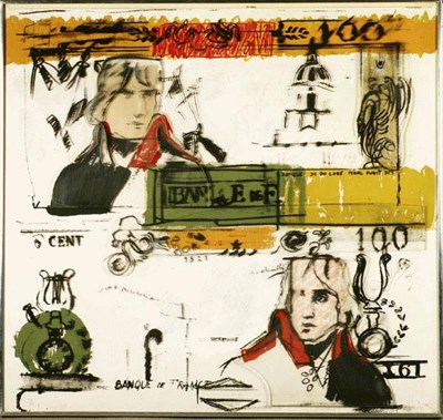 Lot 192 - Larry Rivers DOUBLE FRENCH MONEY Color...