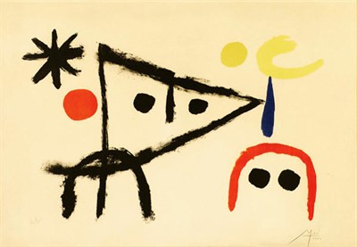 Lot 149 - Joan Miró THE LITTLE CAT (MOURLOT 179) Color...
