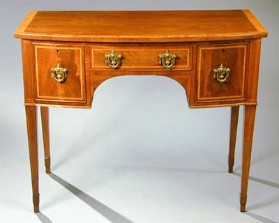 Lot 204 - Provincial George III Style Oak Side Table The...