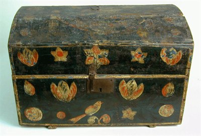 Lot 233 - Provincial Continental Baroque Painted Wood...