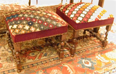 Lot 308 - Pair of Continental Baroque Style Walnut...