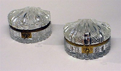 Lot 568 - Pair of Empire Style Gilt-Bronze Mounted Cut...