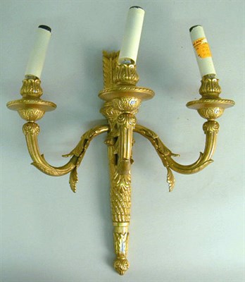 Lot 462 - Pair of Louis XVI Style Gilt-Bronze...