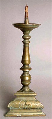 Lot 267 - Pair of Continental Baroque Style Brass...