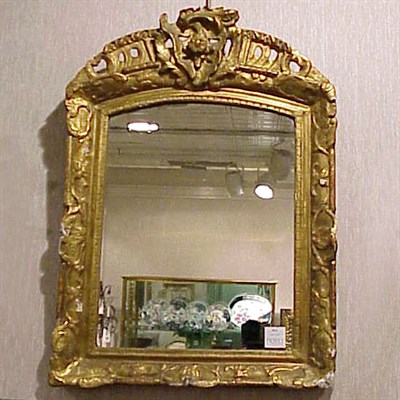 Lot 911 - Louis XV Gilt-Wood Mirror 19th Century The...