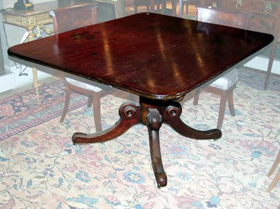 Lot 211 - William IV Mahogany Breakfast Table 19th...