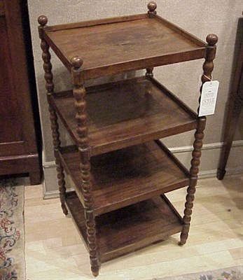Lot 354 - Victorian Mahogany Three-Tier Etagere