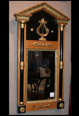 Lot 428 - Neoclassical Parcel Gilt Mirror