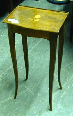 Lot 921 - Provincial Louis XV Inlaid Walnut Side Table...
