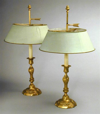 Lot 868 - Pair of Louis XV Style Gilt-Bronze...