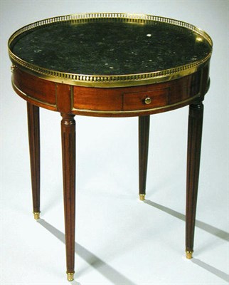 Lot 938 - Louis XVI Brass Mounted Bouillotte Table Late...