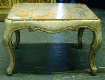 Lot 945 - Louis XV White Painted Taboret Mid 18th...