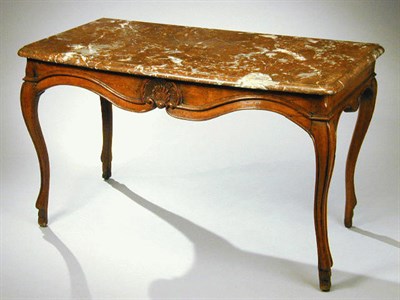 Lot 894 - Provincial Louis XV Walnut Side Table Mid 18th...