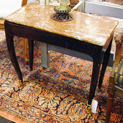 Lot 925 - Provincial Louis XV Walnut Side Table The...