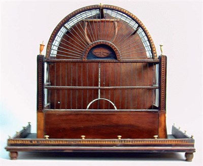 Lot 960 - Late George III Inlaid Mahogany Bird Cage...