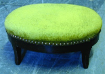 Lot 863 - Louis XV Mahogany Footstool 18th Century The...