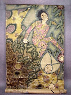 Lot 1309 - Joseph Urban Ziegfeld Theater Stage Murals...