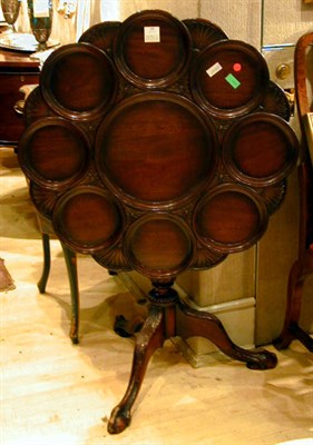 Lot 419 - Georgian Style Mahogany Tilt-Top Table