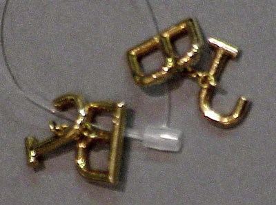 Lot 386 - Pair of Cufflinks Initialed JB.