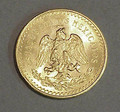 Lot 391 - Mexican Fifty Peso Gold Coin